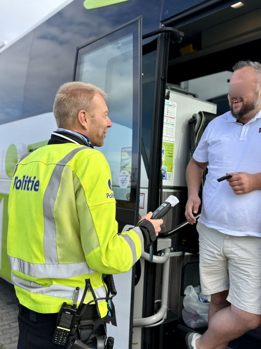 Controle buschauffeur