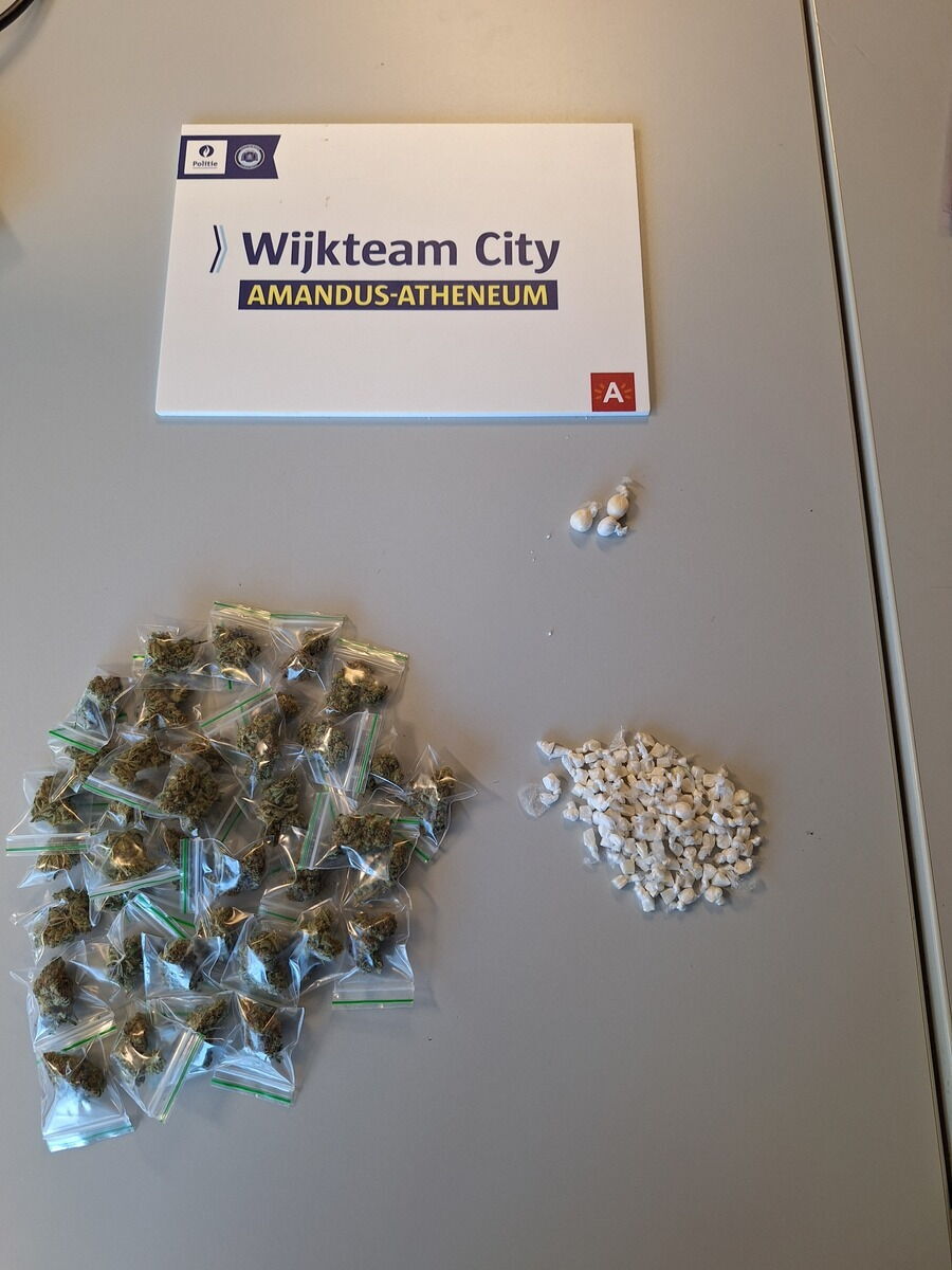 Marihuana en cocaïne Park Spoor Noord