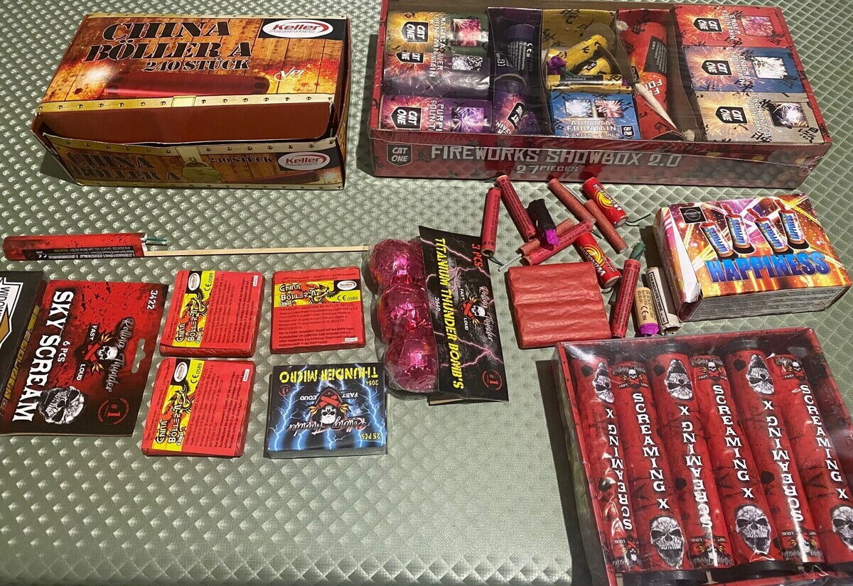 Vuurwerk gevonden door ME
