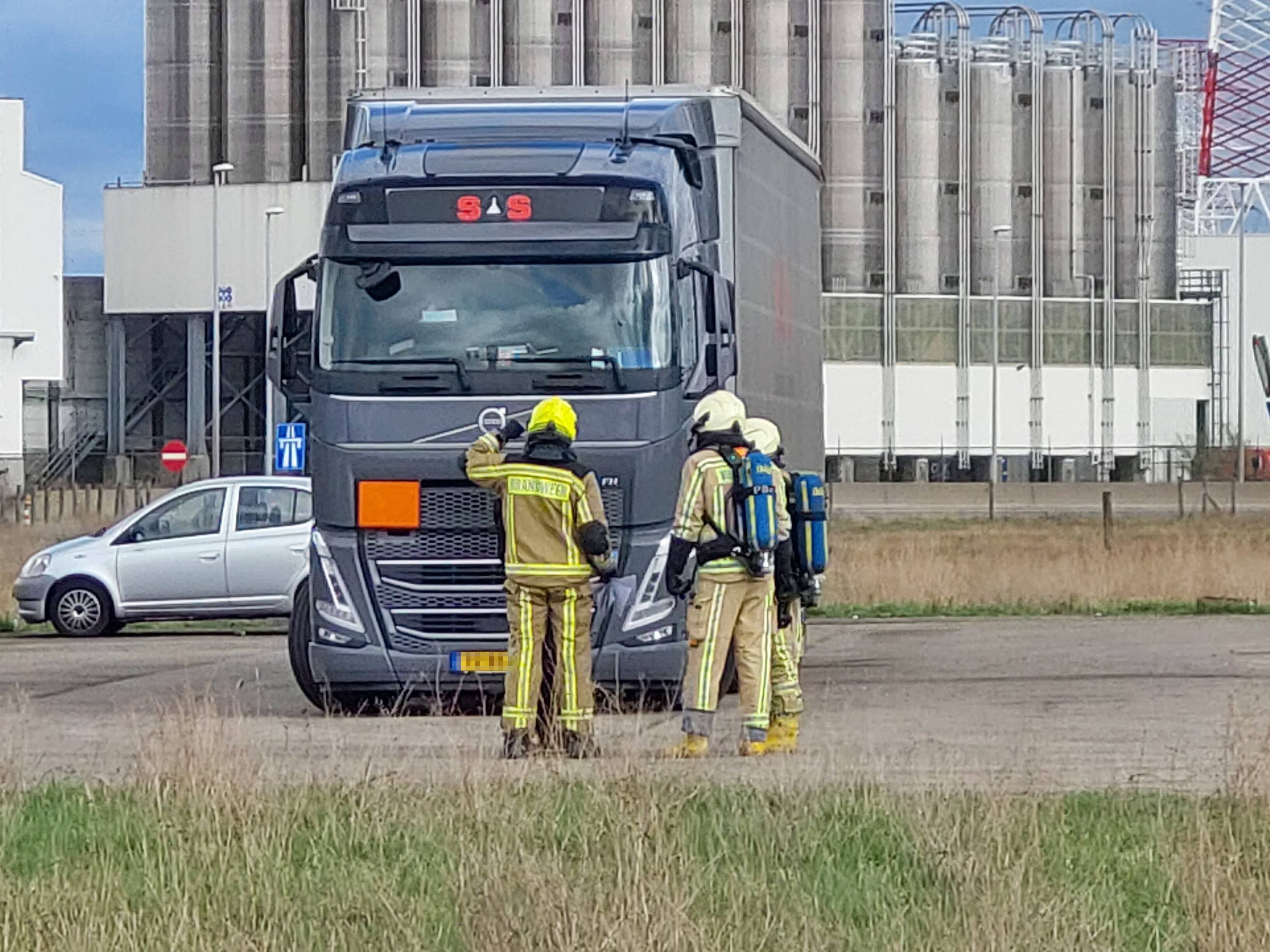Brandweer bij verkeersactie2