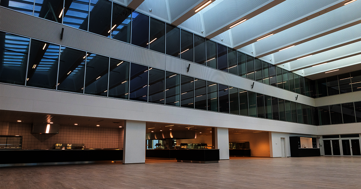 Politieplein in het mastergebouw