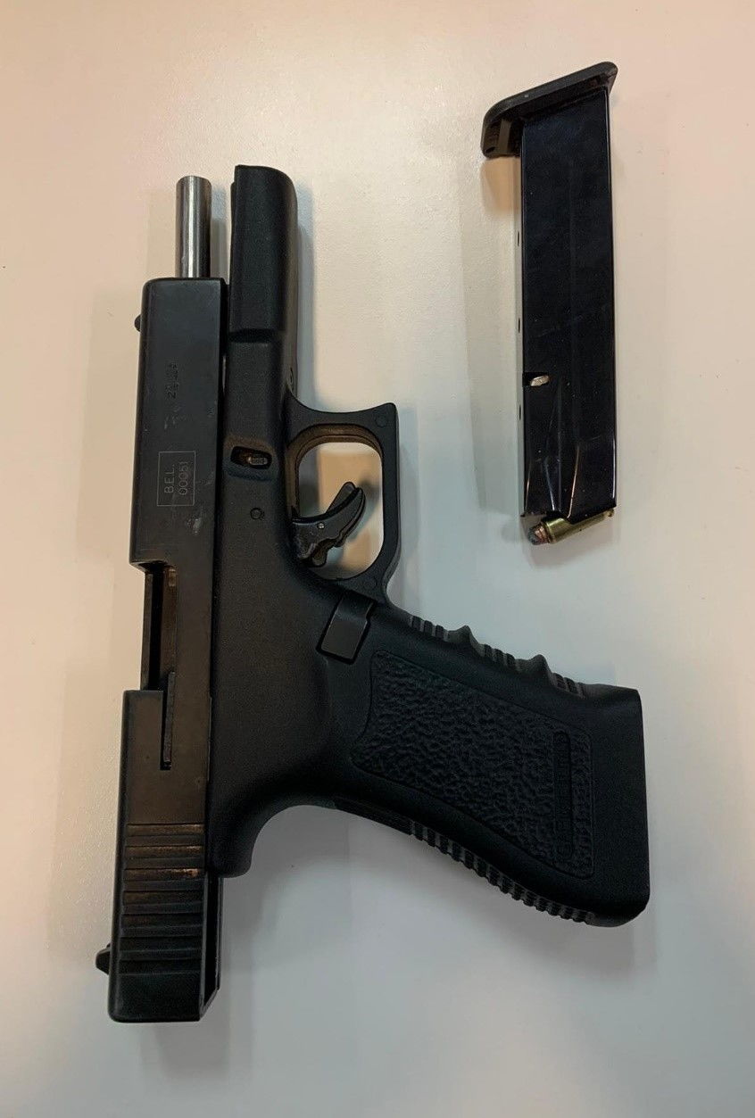 In beslag genomen vuurwapen