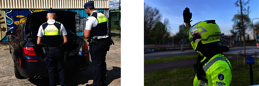 Wijkwerking + verkeerspolitie in actie